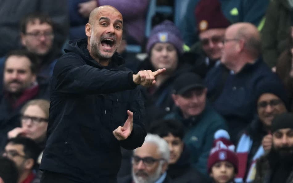 Pep Guardiola é treinador do Manchester City desde 2016 (Foto: JUSTIN TALLIS / AFP)