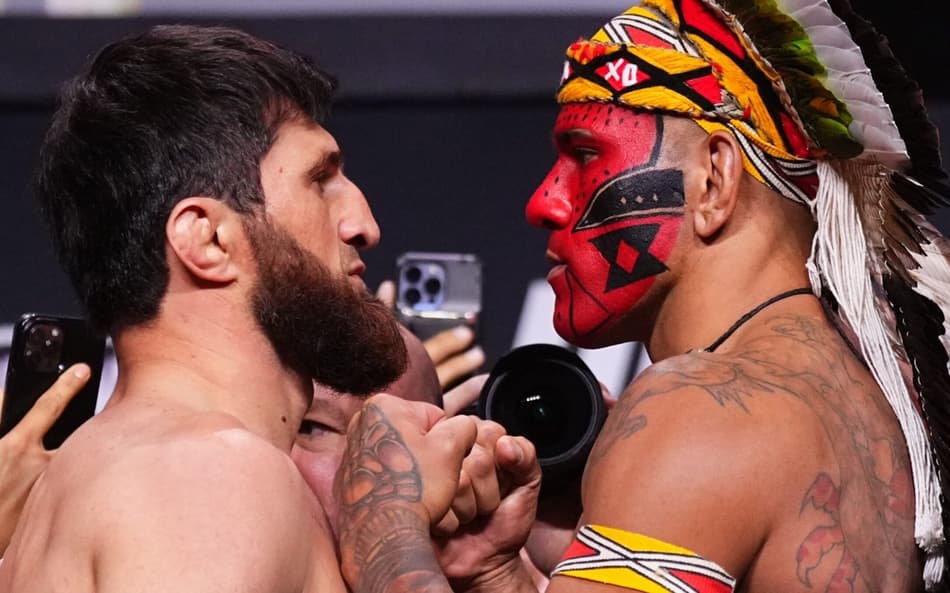 Ankalaev e Poatan se enfrentam na luta principal do UFC 320 (Foto: Reprodução Twitter UFC)