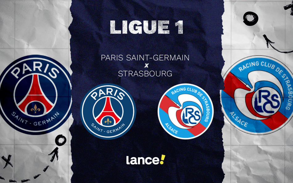PSG x Strasbourg: onde assistir pela Ligue 1 (Foto: Arte/Lance!)