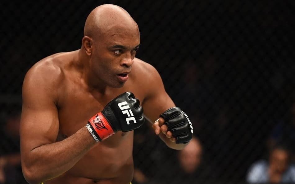 Anderson SIlva levou bolada do UFC (Foto: Divulgação)