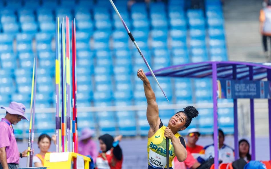 Raissa Machado melhorou sua marca no Mundial de Atletismo Paralímpico