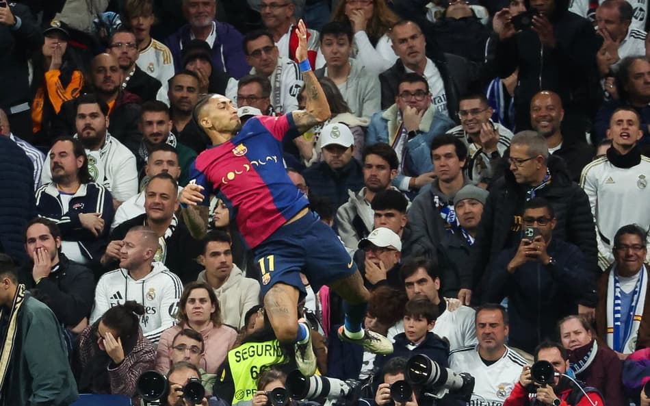 Raphinha - Barcelona x Real Madrid