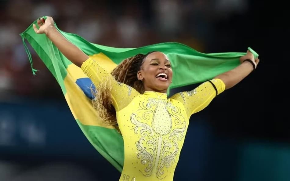 Rebeca Andrade é a maior medalhista olímpica do Brasil