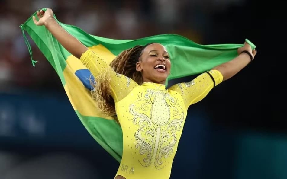 Rebeca Andrade é a maior medalhista olímpica do Brasil