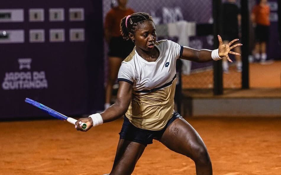 Sada Nahimana, de Burundi, no Rio Ladies Open (Foto: Felipe Figueiredo/Divulgação)