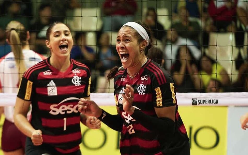 Flamengo vence na estreia da Superliga 25/26 (Foto: Mariana Sá/ CRF)