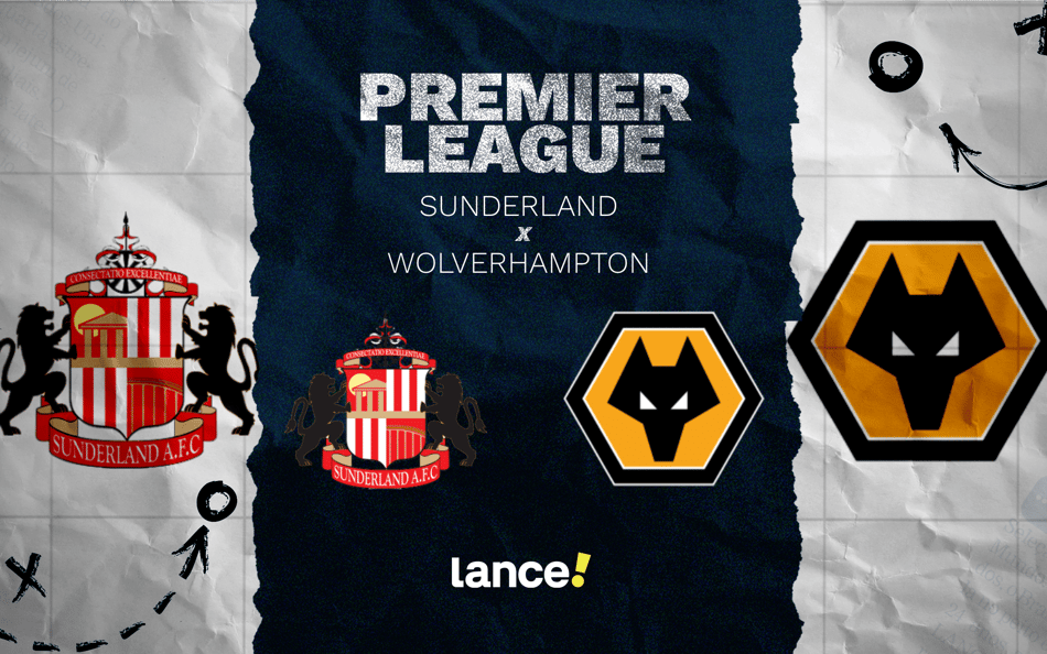 Sunderland x Wolves: onde assistir pela Premier League (Foto: Arte/Lance!)