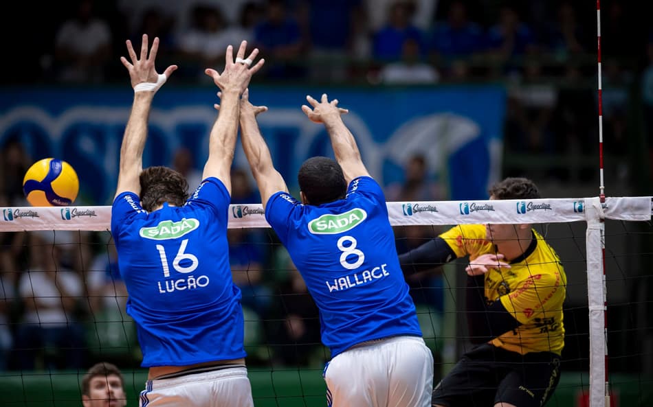 Cruzeiro em ação na Superliga 2024/25 (Foto: Divulgação/Cruzeiro)