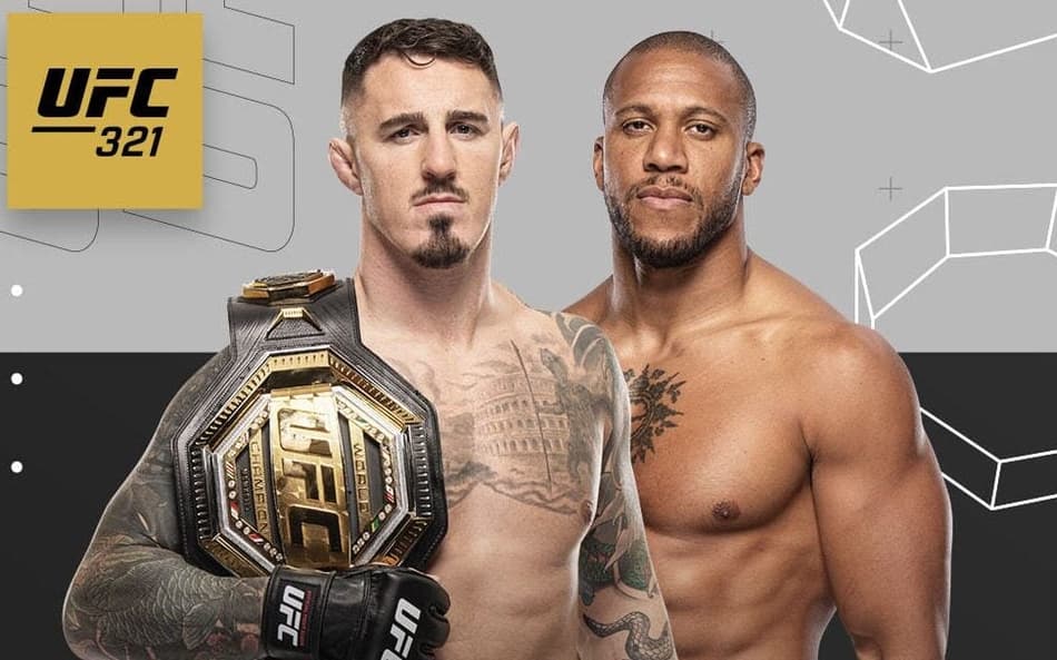 Tom Aspinall encara Ciryl Gane no UFC 321 (Foto: Reprodução/UFC)