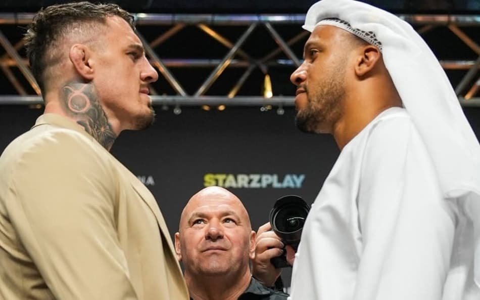 Tom Aspinall encara Cyril Gane antes de UFC 321 (Foto: Reprodução/Instagram: @tomaspinallofficial)