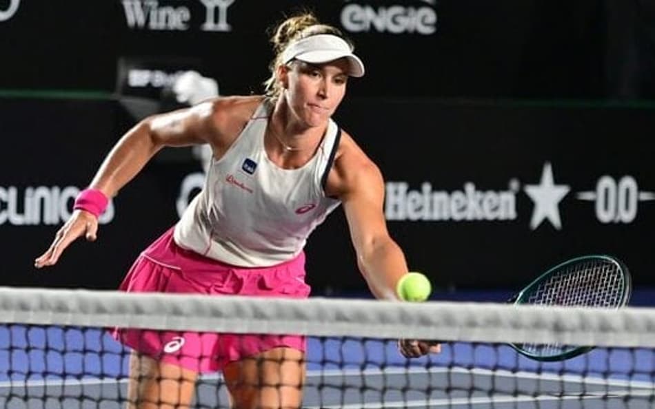 Bia Haddad em ação no SP Open (Foto: Divulgação/João Pires/Fotojump)