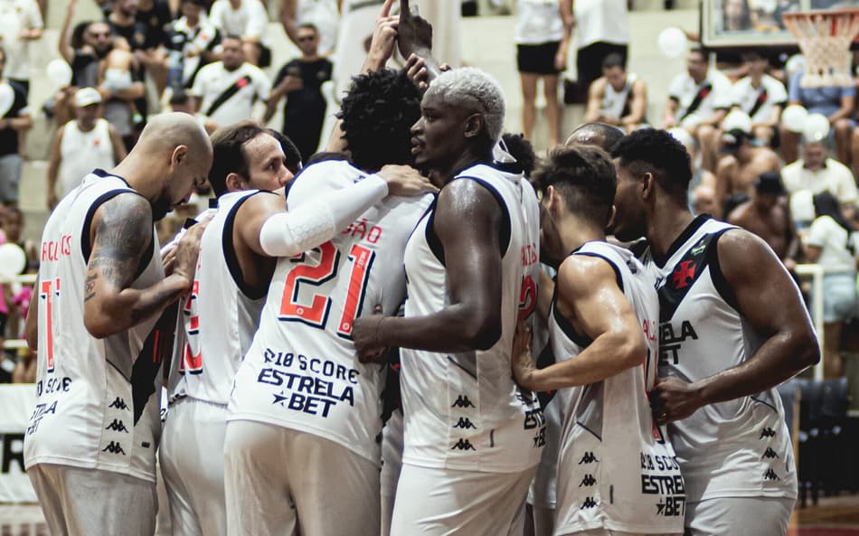 Vasco em ação na NBB (Foto: Mauricio Almeida/ Vasco da Gama)
