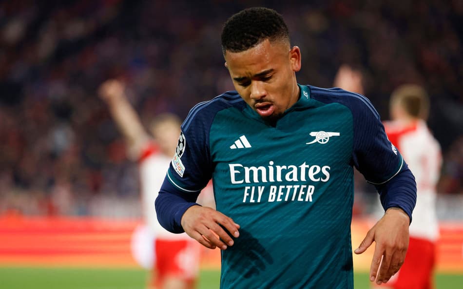 Gabriel Jesus - Bayern de Munique 1x0 Arsenal - Champions League