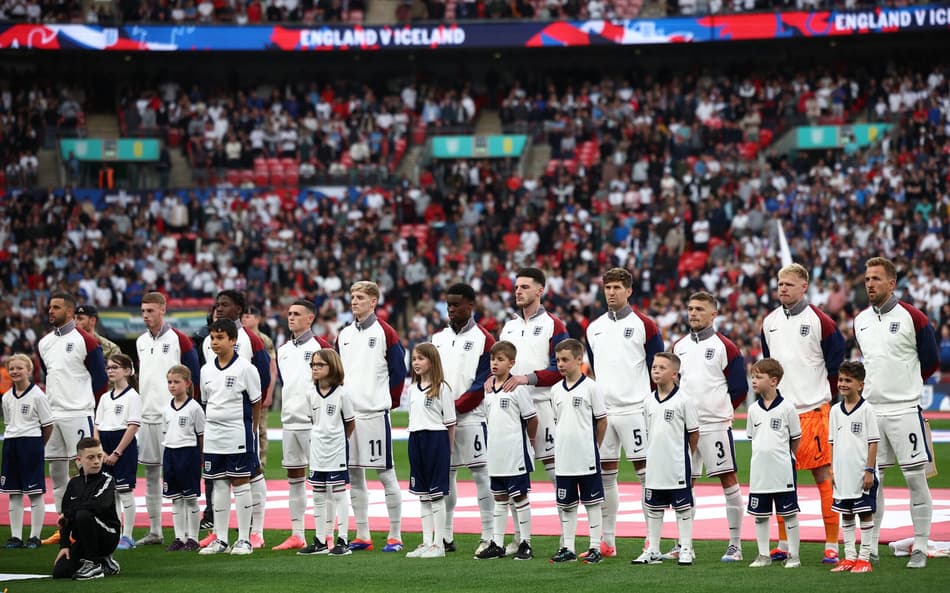 Inglaterra na Eurocopa 2024 (Foto: Henry Nichols/AFP)