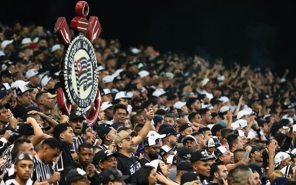 Torcida do Corinthians na Neo Química Arena (Foto: Divulgação/ Corinthians)