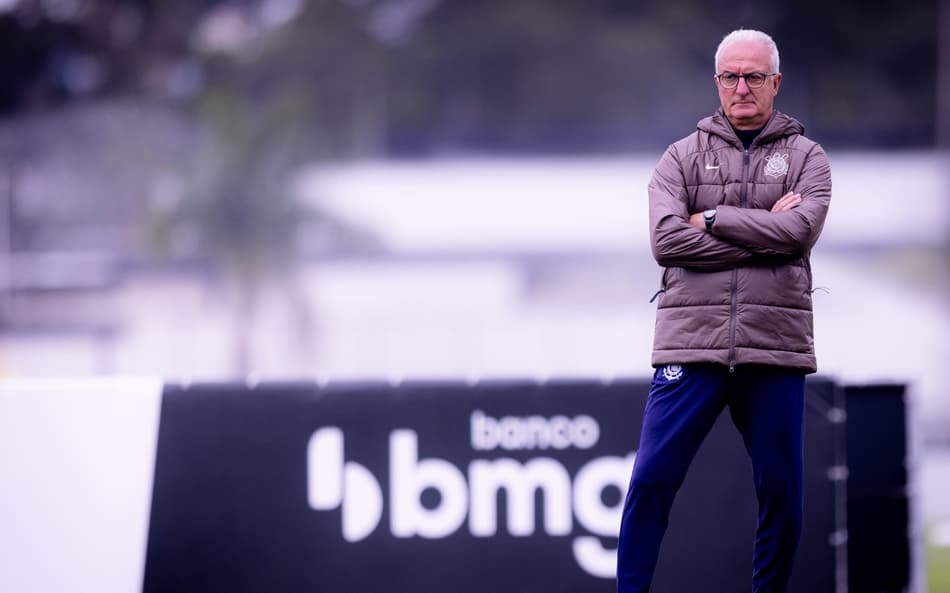Dorival trabalhou a equipe que deve enfrentar o Flamengo (Foto: Rodrigo Coca/Agência Corinthians)