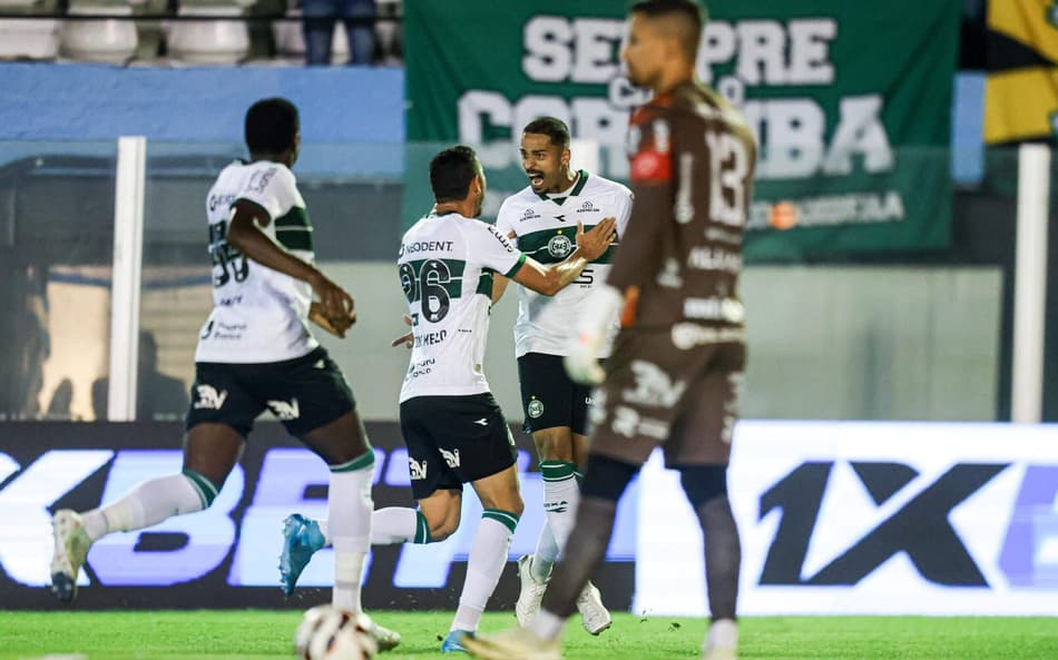 Paysandu Coritiba gol comemoração Série B