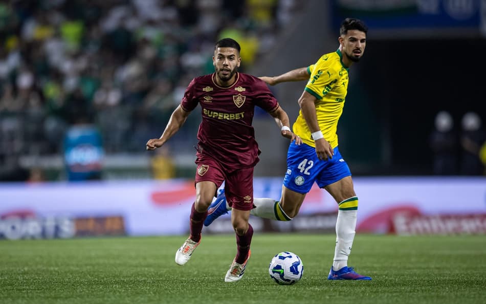 Fluminense e Palmeiras ficaram no empate em 0 a 0 (Foto: Jhony Inacio/Agência Enquadrar/Gazeta Press)