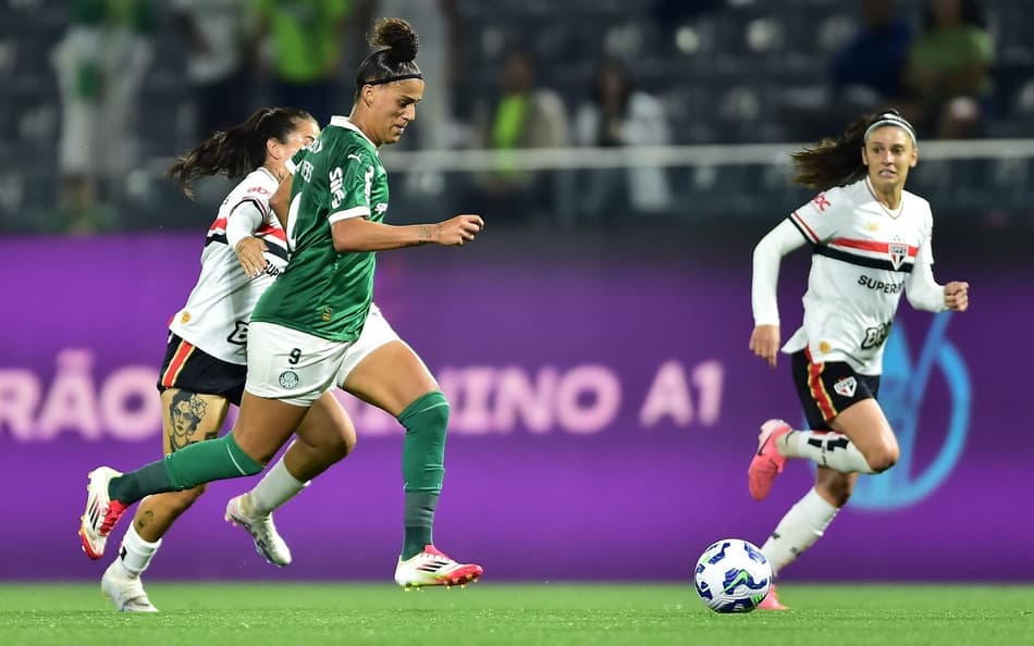 Palmeiras e São Paulo duelam pela Copa do Brasil Feminina. (Foto: CBF/Divulgação)