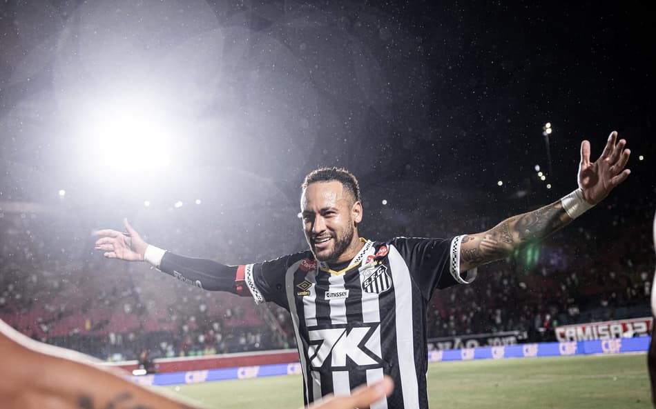 Santos de Neymar fechou acordos recentes (Foto: Raul Baretta/ Santos FC)