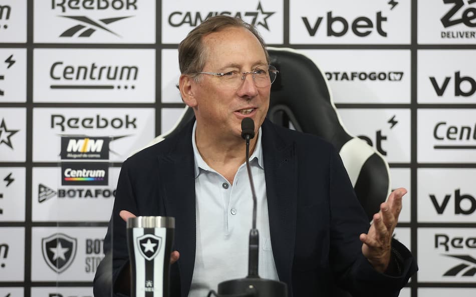 John Textor é o dono da SAF do Botafogo (Foto: Vítor Silva/Botafogo)