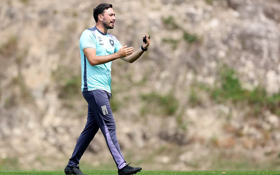 Davide Ancelotti é o técnico do Botafogo (Foto: Vítor Silva/Botafogo)