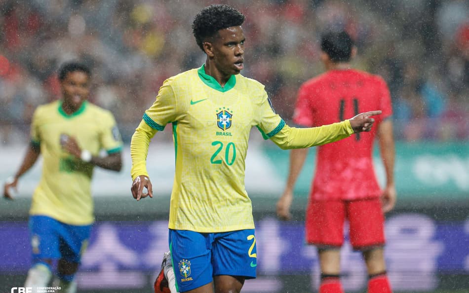 Estêvão atacante Seleção Brasileira Brasil