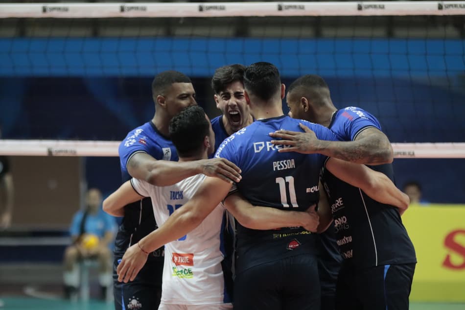 Suzano vence Sesi Bauru pela Superliga Masculina (Foto: Divulgação/ Suzano Vôlei)