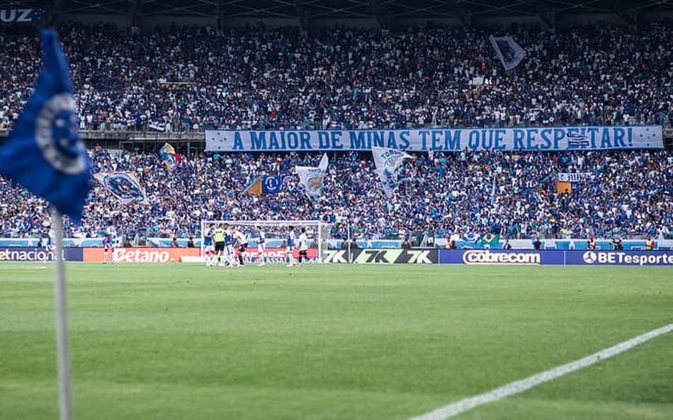 Torcida do Cruzeiro no Mineirão (Foto: Gustavo Aleixo/Cruzeiro)