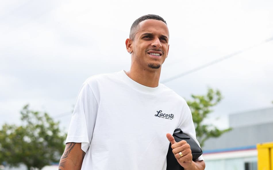 Luciano Juba antes do primeiro treino pelo Bahia como jogador da Seleção (Foto: Letícia Martins/EC Bahia)