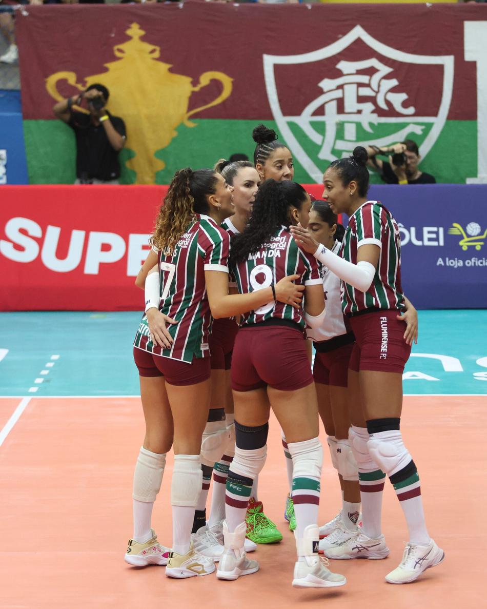 Fluminense x Praia Clube pelo primeiro turno da Superliga 25/26 (Foto: Marcelo Gonçalves/ Fluminense FC)