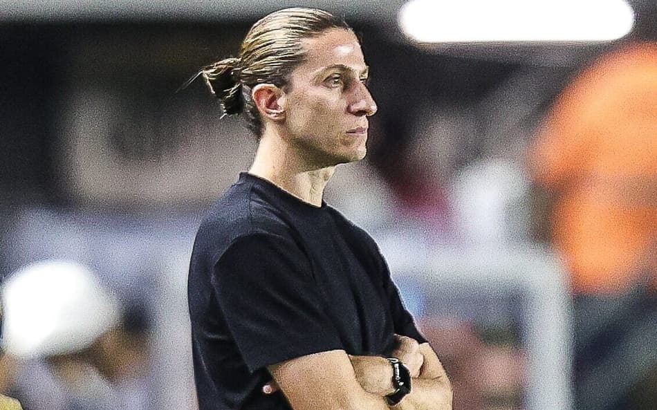 Filipe Luís em São Paulo x Flamengo