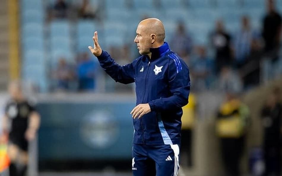 Técnico Leonardo Jardim, do Cruzeiro (Foto: Lucas Bubols/Cruzeiro)