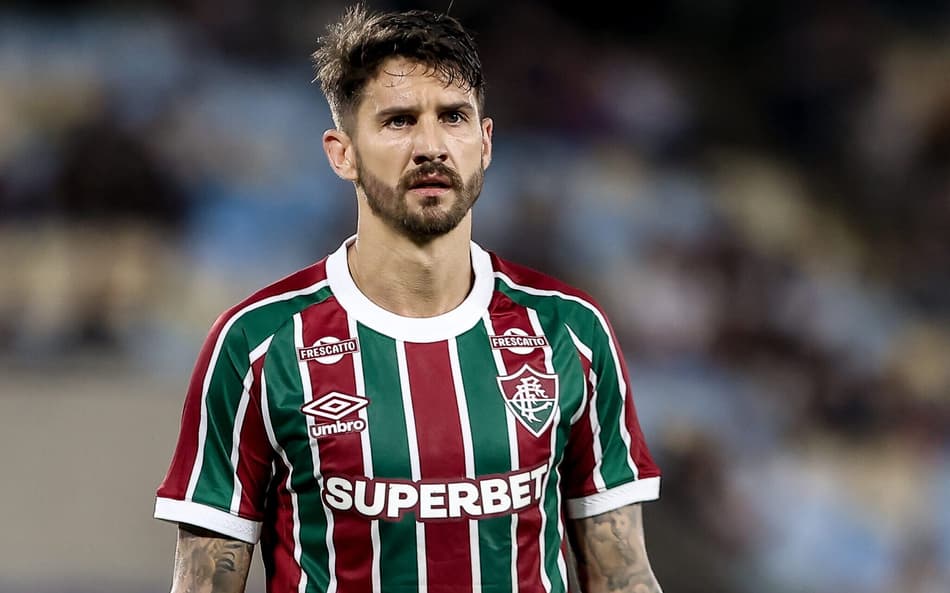 Everaldo em ação em Fluminense x Mirassol (Foto: Lucas Merçon/ Fluminense)