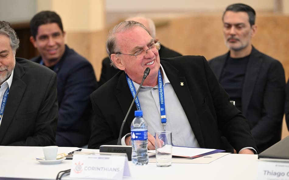 Osmar Stabile, presidente do Corinthians (Foto: Rodrigo Corsi/Ag. Paulistão)