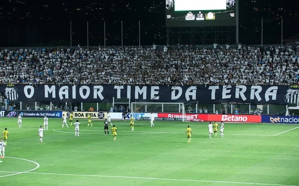 Torcida do Santos esgotou os ingressos dois dois últimos jogos na Vila Belmiro. (Foto: Reinaldo Campos/ Santos FC)