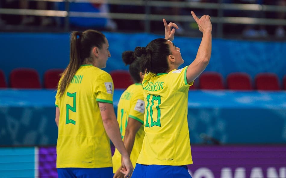 Brasil vence Panamá na Copa do Mundo de Futsal feminino (Foto: Fabio Souza/CBF)