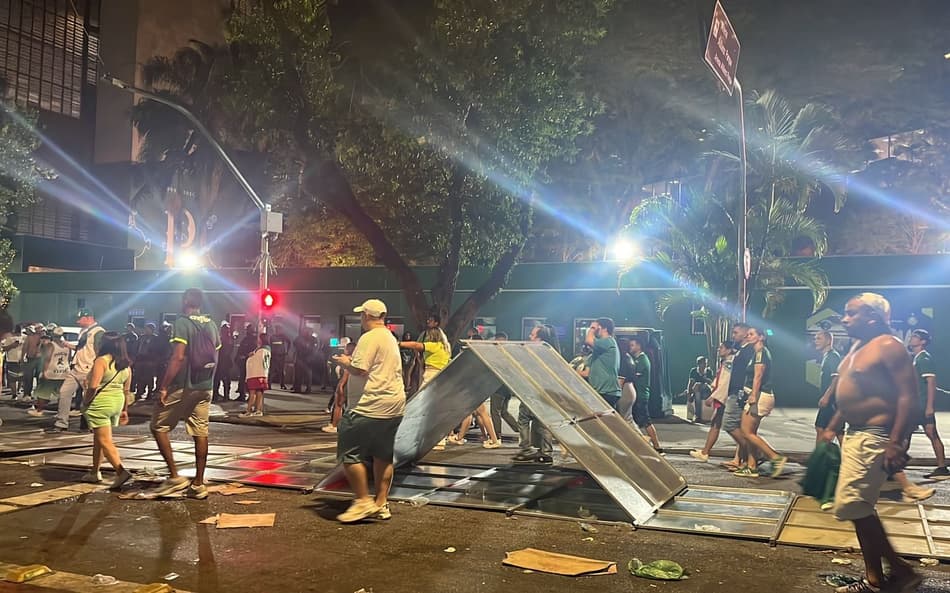 Palmeiras Confusão Libertadores
