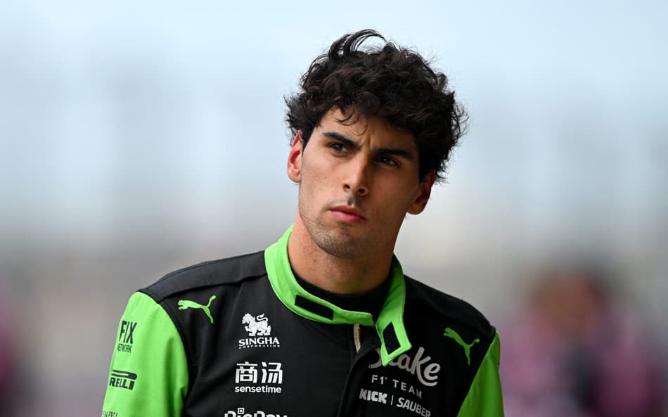 Gabriel Bortoleto, da Sauber, em GP dos Estados Unidos na F1 2025 (Foto: Rudy Carezzevoli/Getty Images/AFP)