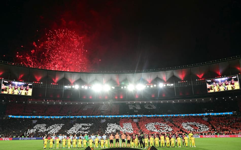 Flamengo x Racing Libertadores torcida Maracanã