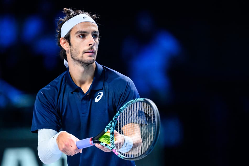 Lorenzo Musetti foi confirmado no Rio Open 2026 (Foto: MAX SLOVENCIK / APA / AFP) / Austria OUT / AUSTRIA OUT / AUSTRIA OUT)