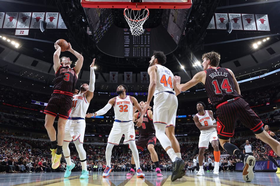 Chicago Bulls x New York Knicks (Foto: JEFF HAYNES / NBAE / Getty Images / Getty Images via AFP)