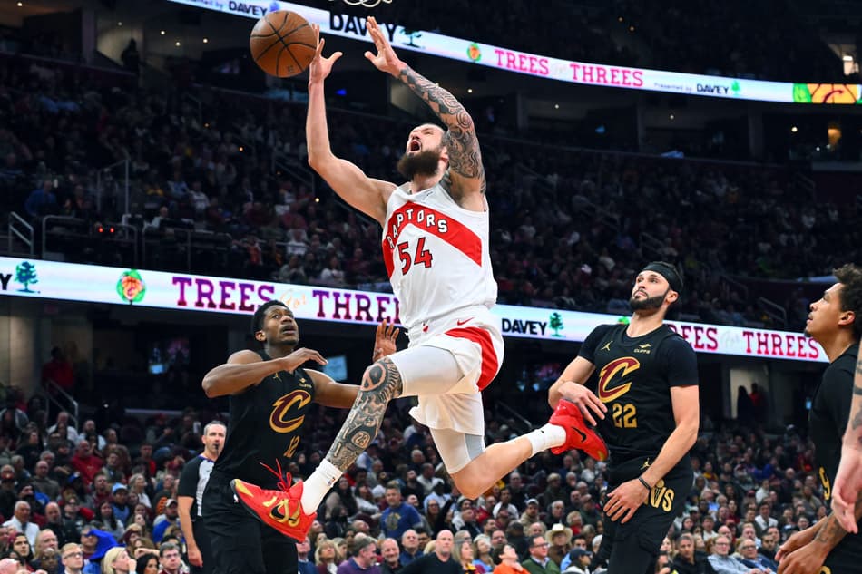 Cleveland Cavaliers x Toronto Raptors (Foto: Jason Miller / GETTY IMAGES NORTH AMERICA / Getty Images via AFP)