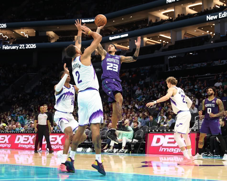 Charlotte Hornets x Utah Jazz (Foto: Brock Williams-Smith / NBAE / Getty Images / Getty Images via AFP)