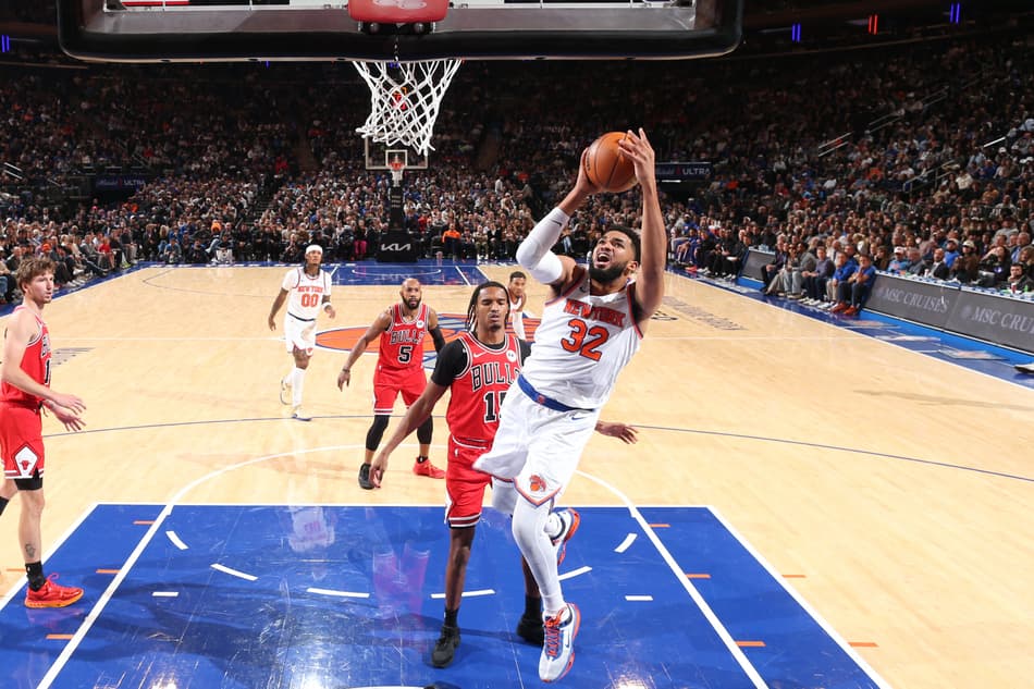 New York Knicks x Chicago Bulls (Foto: Nathaniel S. Butler / NBAE / Getty Images / Getty Images via AFP)