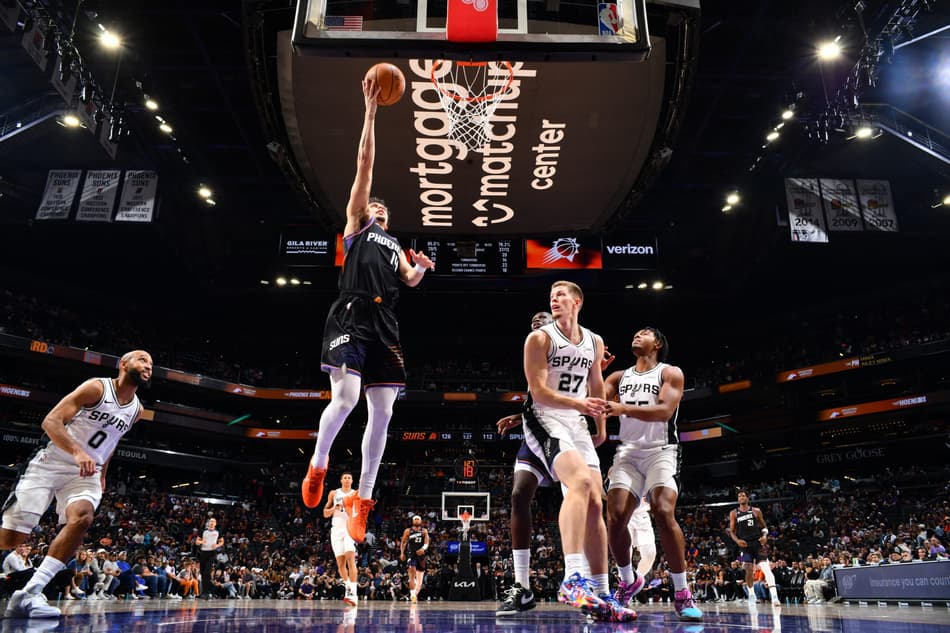 Phoenix Suns x San Antonio Spurs (Foto: Barry Gossage / NBAE / Getty Images / Getty Images via AFP)