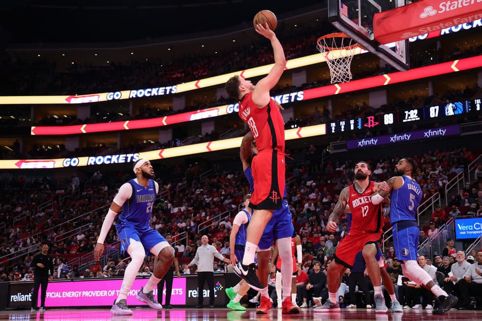 Houston Rockets x Dallas Mavericks (Foto: Alex Slitz / GETTY IMAGES NORTH AMERICA / Getty Images via AFP)