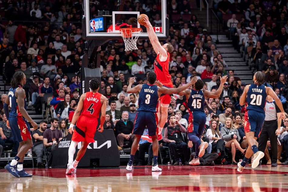 Toronto Raptors x Cleveland Cavaliers (Foto: Andrew Lahodynskyj / GETTY IMAGES NORTH AMERICA / Getty Images via AFP)
