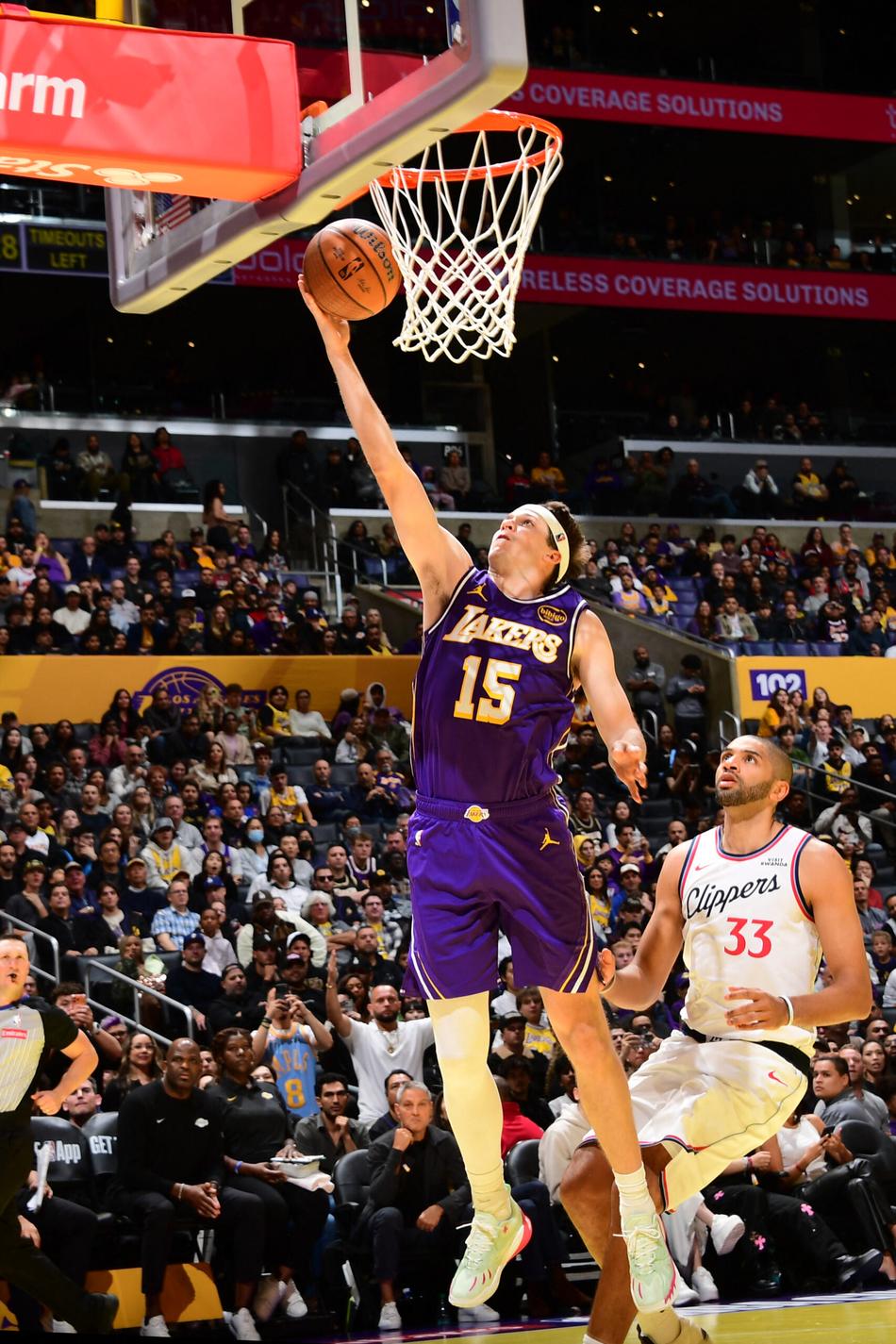 Los Angeles Lakers x Los Angeles Clippers (Foto: Adam Pantozzi / NBAE / Getty Images / Getty Images via AFP)