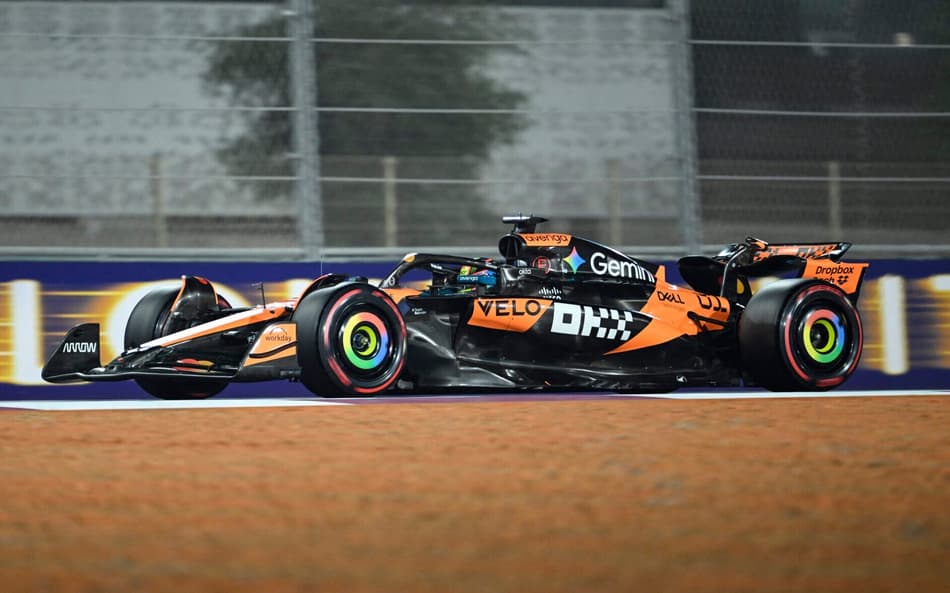 Lando Norris no GP do Catar de F1 (Foto: Mahmud HAMS / AFP)